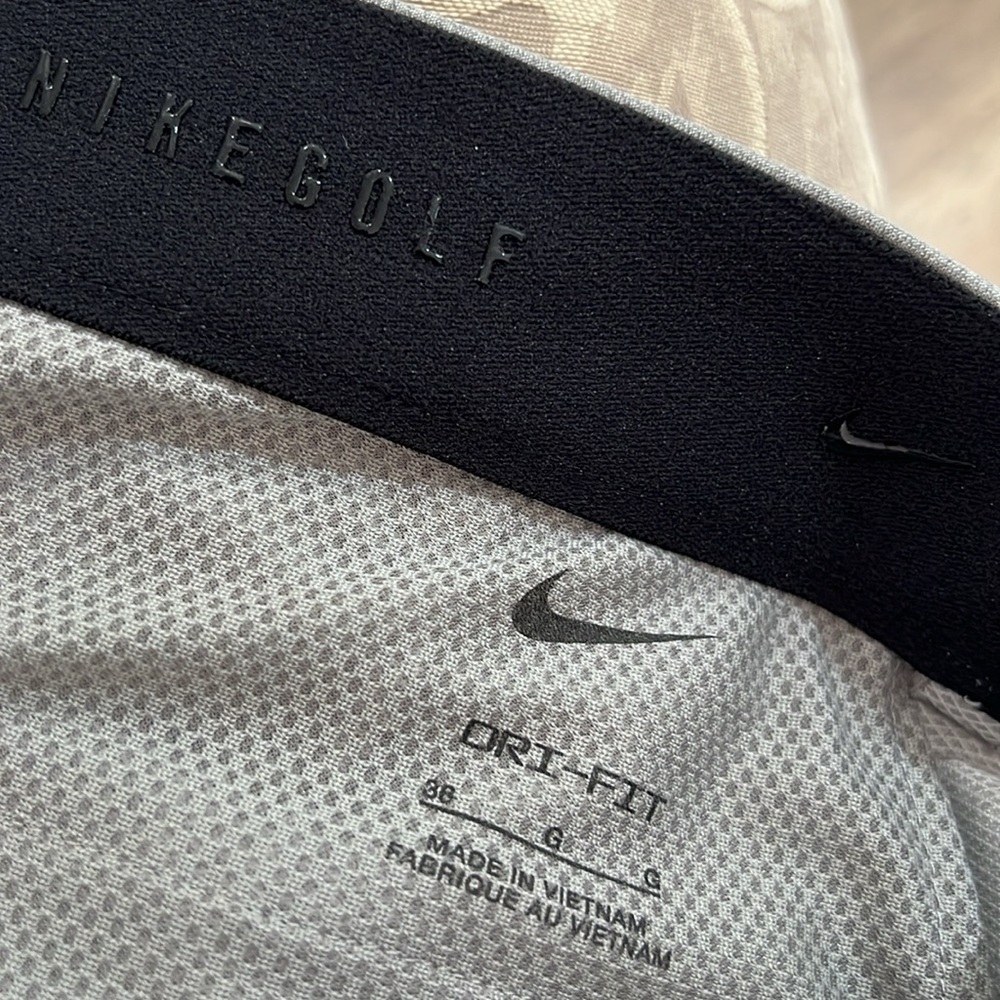 Brand New Nike Gray Dri-Fit Stretch Comfortable Fabric Standard Fit Golf Shorts! - Picture 7 of 8